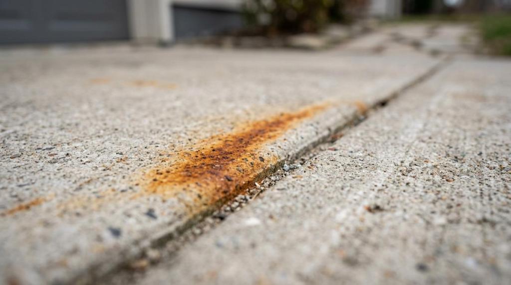 Rust Stain Removal for Brick and Concrete Surfaces
