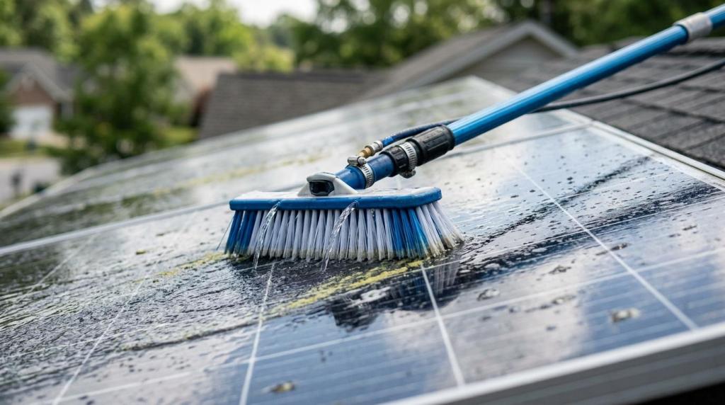 solar panel cleaning chapin sc