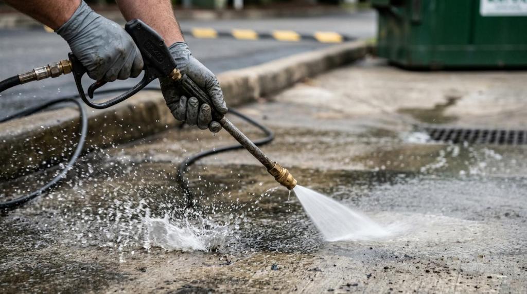 Columbia SC commercial pressure washing