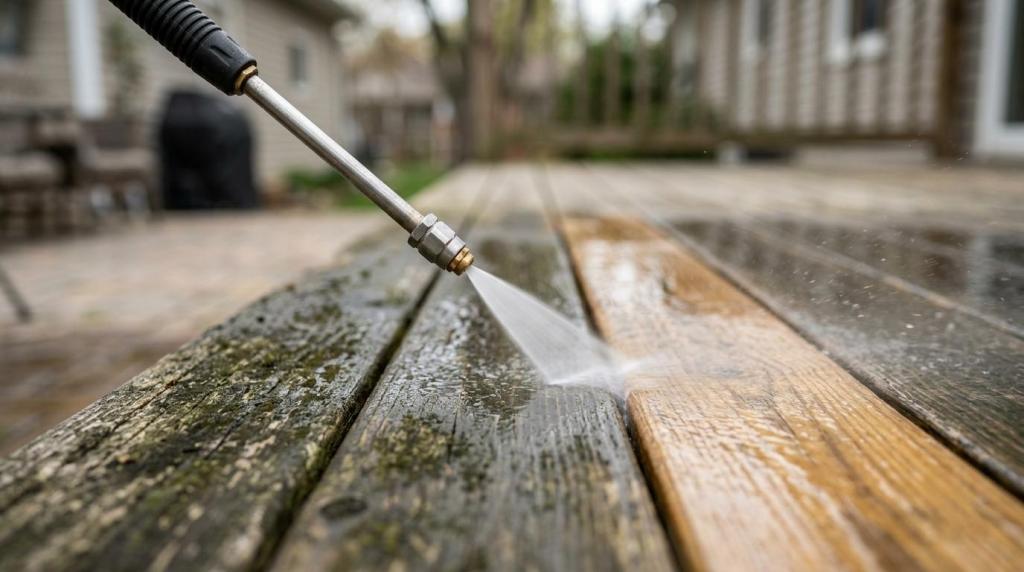 Elevation Power Washing Deck Cleaning in Columbia SC