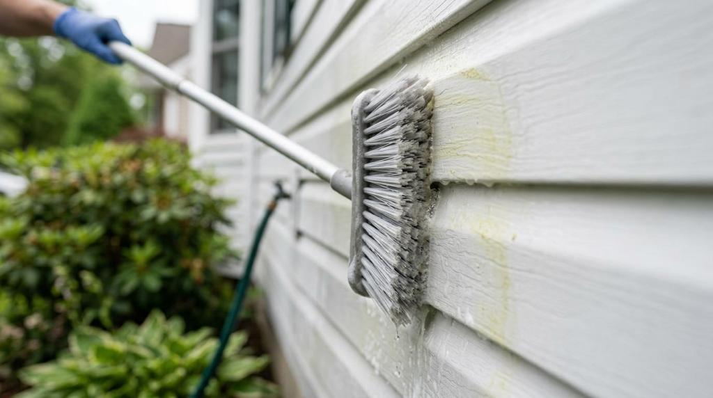 vinyl siding cleaning